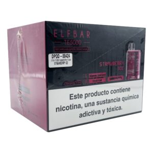 Elf Bar TE 5000 Disposable 5% (10/pack 130ml) STRAWBERRY ICE