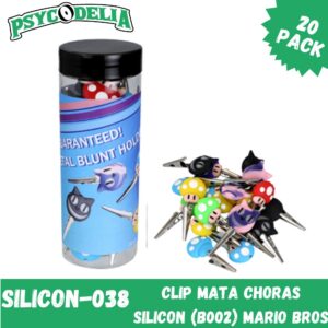 CLIP MATA CHORAS SILICON (B002) MARIO BROS