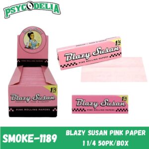 BLAZY SUSAN PINK PAPER (SIZE 1 1/4) 50/PACK