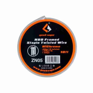 GEEKVAPE ZN05 N80 FRAMED STAPLE TWISTED WIRE 26GA*2+26GA*2+32GA 3M