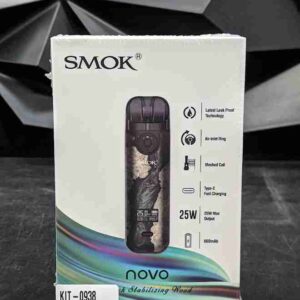 SMOK NOVO 4 BLACK STABILIZING WOOD