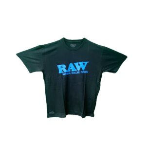 RAW BLACK SHIRT BLUE RAW LOGO XL RPRAWR22093XL
