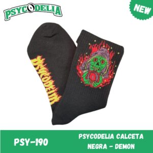 PSYCODELIA CALCETA NEGRA - DEMON