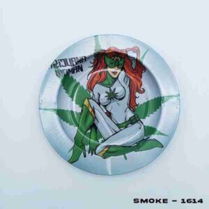 TIN ASHTRAY WONAN WEEED PISTACHE