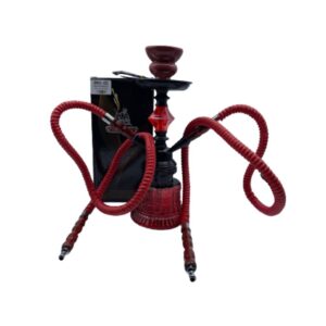 HOOKAH DOS MANGUERAS 28CM-ALTO (AHT0048)