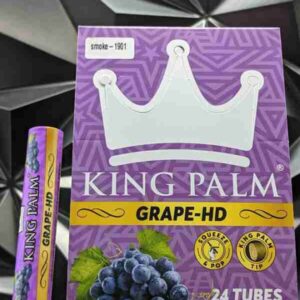 KING PALM SINGLE ROLL GRAPE HD 24PACK