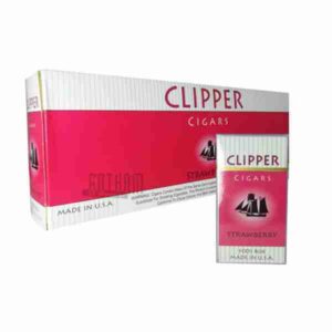CLIPPER CIGAR (10/PACK) - STRAWBERRY
