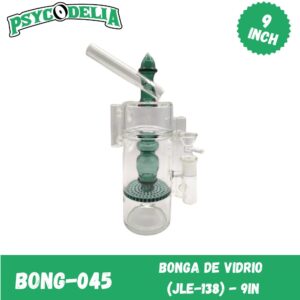 BONGA DE VIDRIO (JLE-138) - 9IN