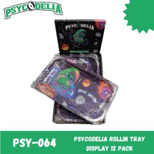 PSYCODELIA ROLLIN TRAY MEDIUM DISPLAY 12 PACK - SPACE