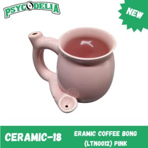 CERAMIC COFFEE BONG (LTN0012) PINK