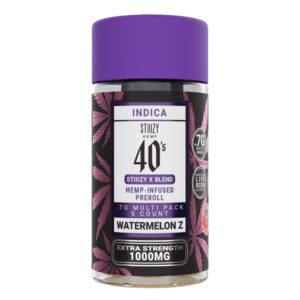 STIIIZY 3.5g 5 Pre Rolls X Blend 40's - Watermelon Z (10/pack)