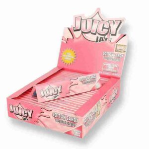 JUICY JAYS ROLLING PAPPER 24/Pack KS COTTON CANDY