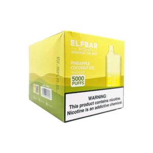 Elf Bar BC 5000 Disposable 5% (10/pack 130ml) Pineapple Coconut Ice