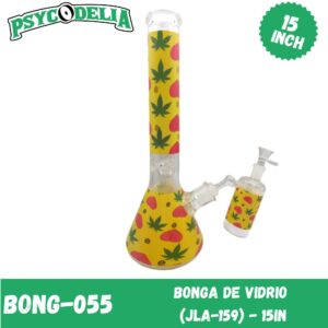 BONGA DE VIDRIO (JLA-159) - 15IN
