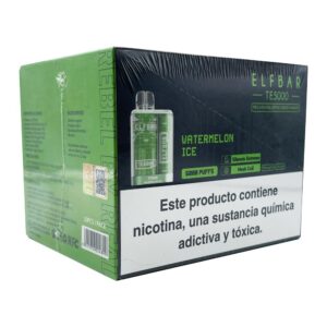Elf Bar TE 5000 Disposable 5% (10/pack 130ml) Watermelon Ice