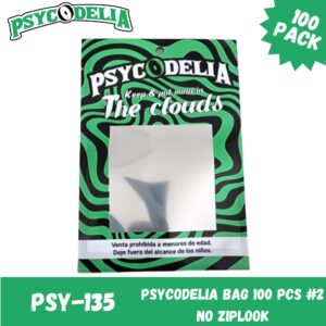 PSYCODELIA BAG 100 PCS #2 NO ZIPLOOK **
