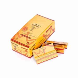 HORNET ROLLING PAPER - 50/Pack - 1 1/4 - NATURAL UNREFINED HEMP