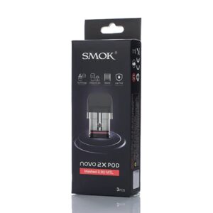 SMOK Novo 2X Mesh MTL Pod 0.9ohm 2ml (3/pack)